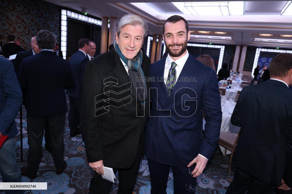 Exclusive - Louis Sarkozy at Chinese Business Club Lunch - Paris