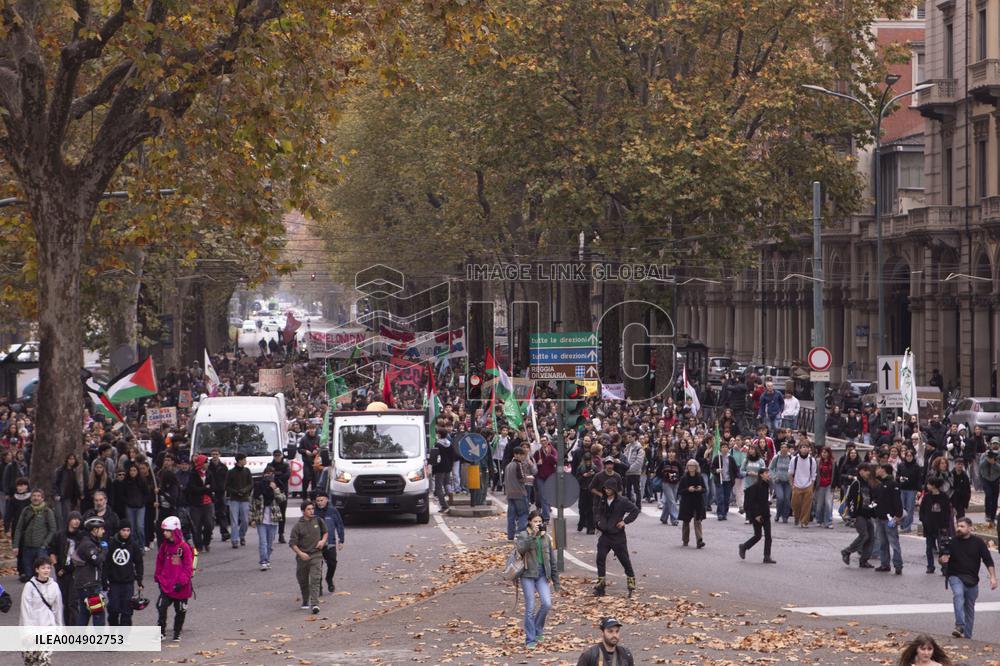 No Meloni Day Protest - Italy