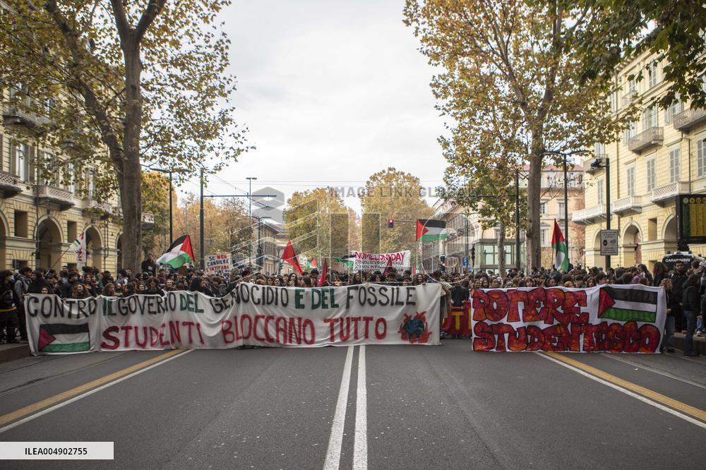 No Meloni Day Protest - Italy