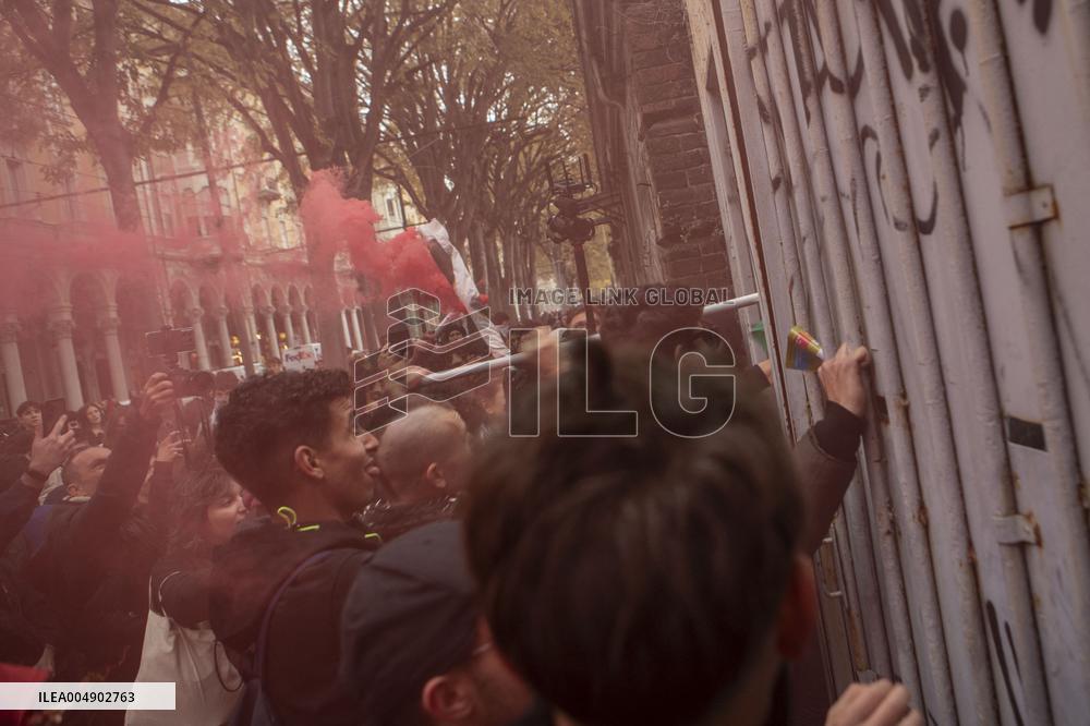 No Meloni Day Protest - Italy