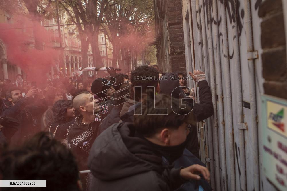 No Meloni Day Protest - Italy