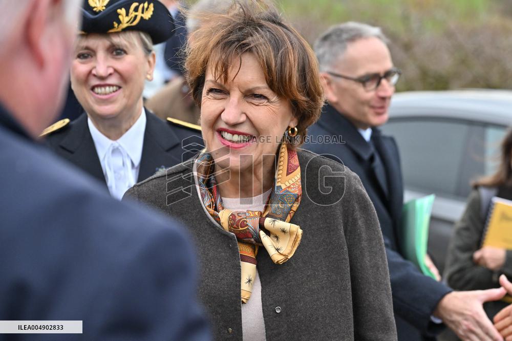 Annie Genevard Visits the Rhone Region - France