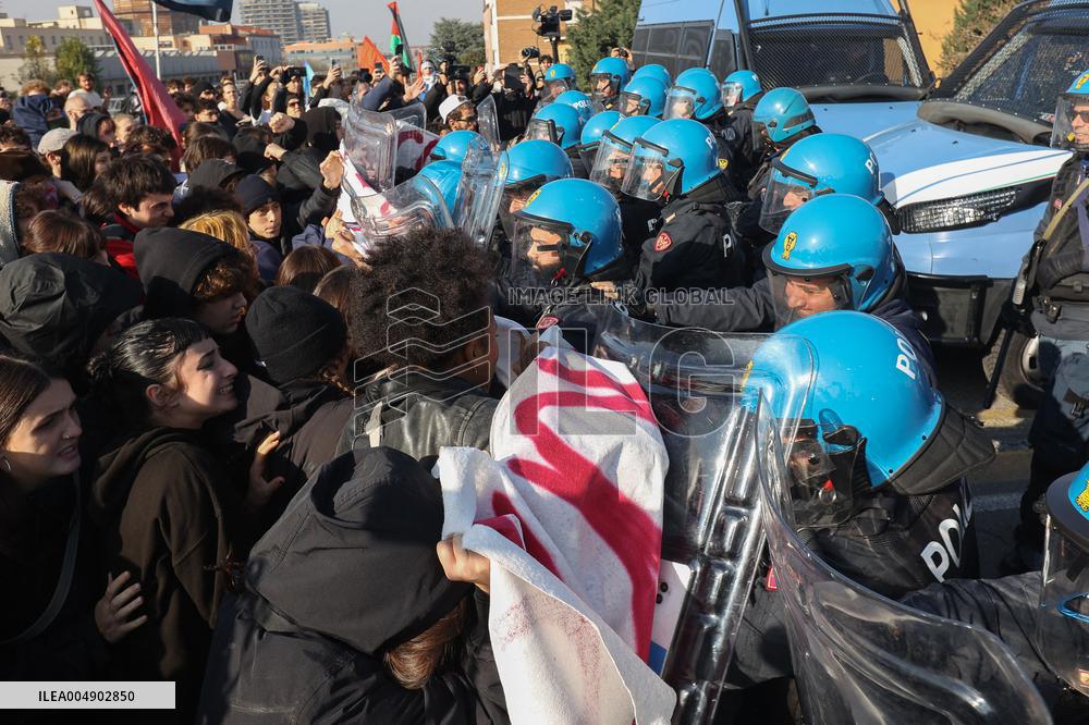 No Meloni Day Protest - Italy