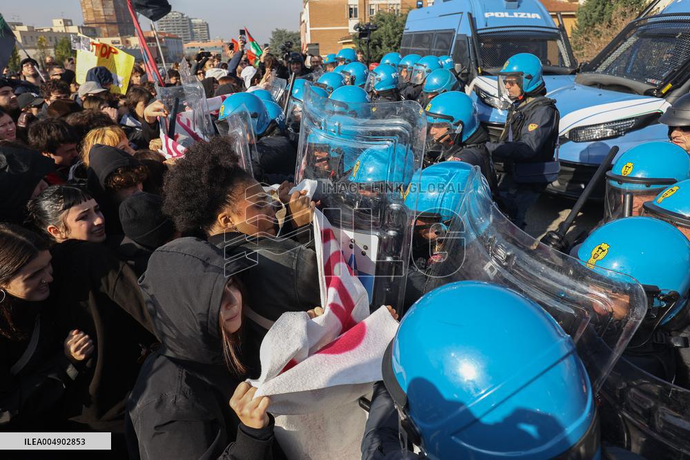 No Meloni Day Protest - Italy