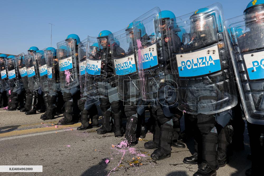 No Meloni Day Protest - Italy