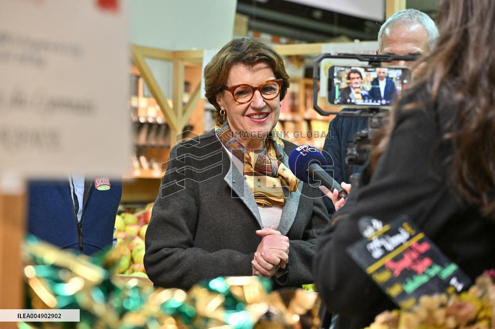 Annie Genevard Visits the Rhone Region - France