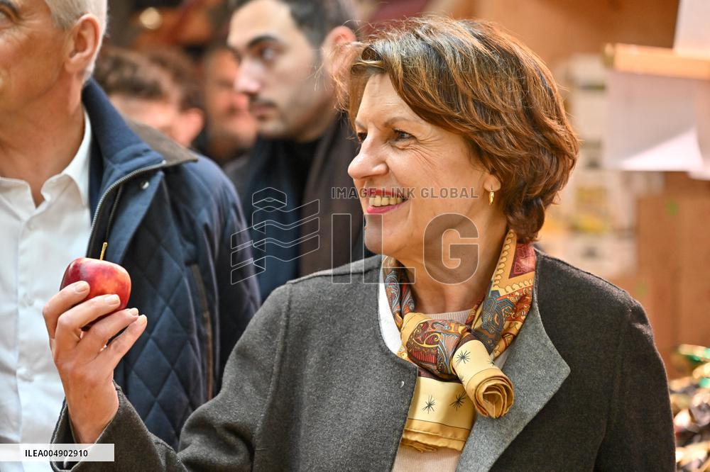 Annie Genevard Visits the Rhone Region - France