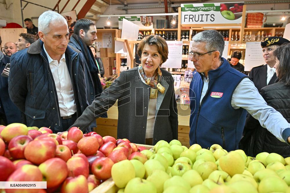 Annie Genevard Visits the Rhone Region - France