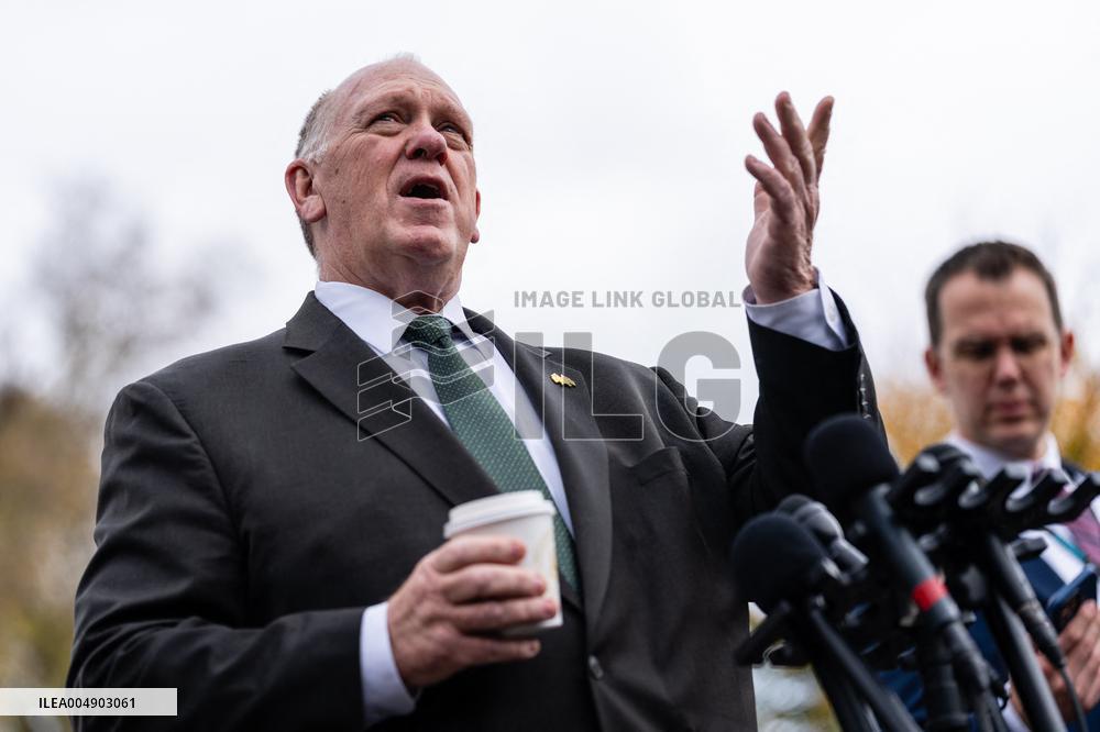 Tom Homan Speaks To Press Outside White House - Washington