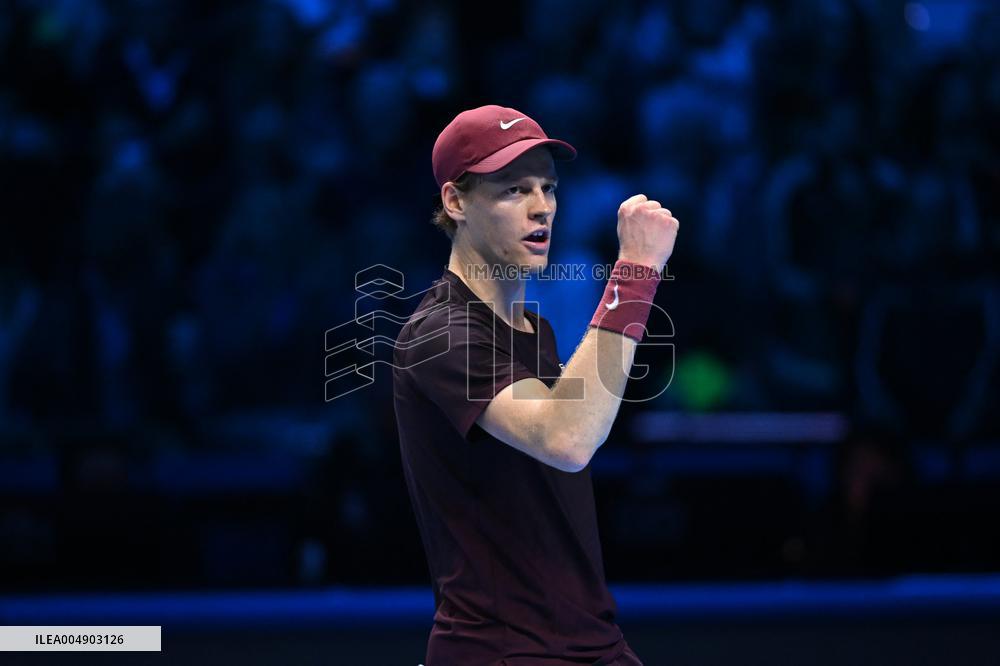 2025 Nitto ATP Finals - Jannik Sinner v Ben Shelton - Turin