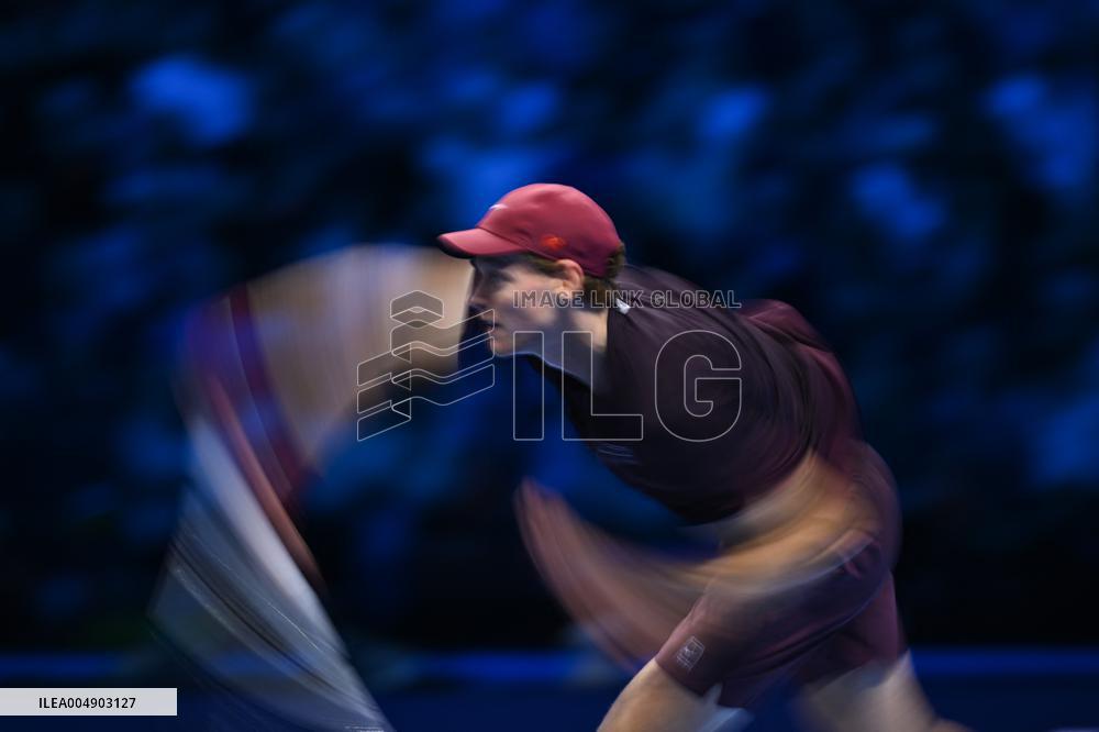 2025 Nitto ATP Finals - Jannik Sinner v Ben Shelton - Turin