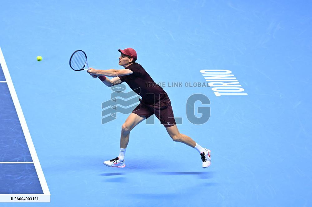 2025 Nitto ATP Finals - Jannik Sinner v Ben Shelton - Turin