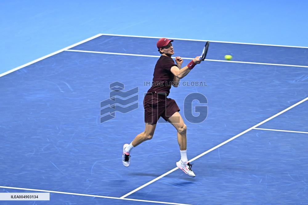 2025 Nitto ATP Finals - Jannik Sinner v Ben Shelton - Turin