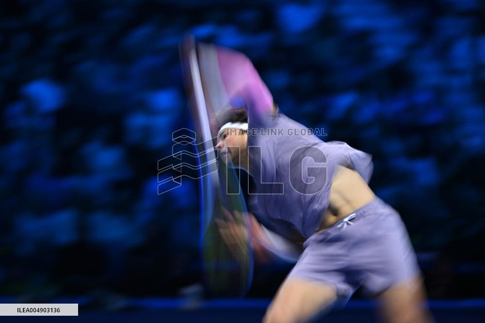 2025 Nitto ATP Finals - Jannik Sinner v Ben Shelton - Turin