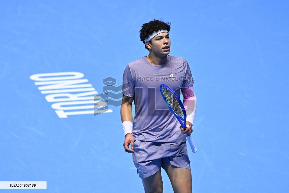 2025 Nitto ATP Finals - Jannik Sinner v Ben Shelton - Turin