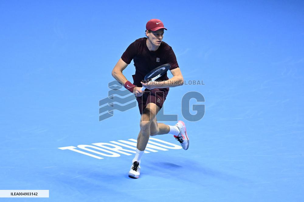 2025 Nitto ATP Finals - Jannik Sinner v Ben Shelton - Turin