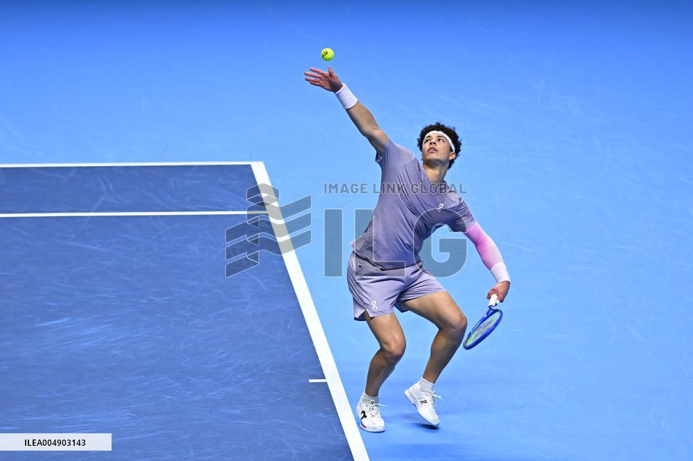 2025 Nitto ATP Finals - Jannik Sinner v Ben Shelton - Turin