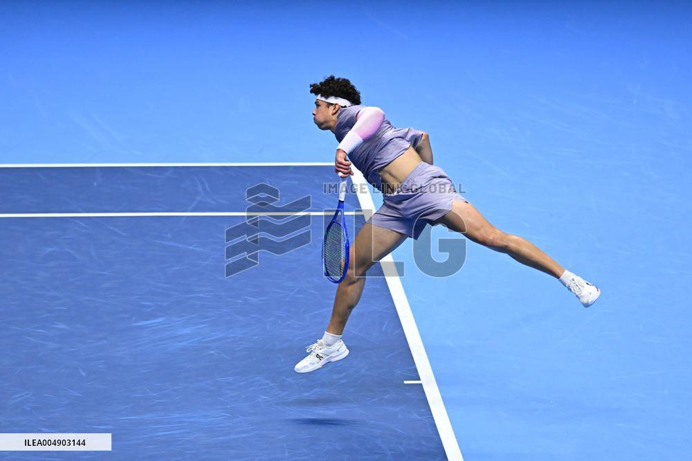 2025 Nitto ATP Finals - Jannik Sinner v Ben Shelton - Turin