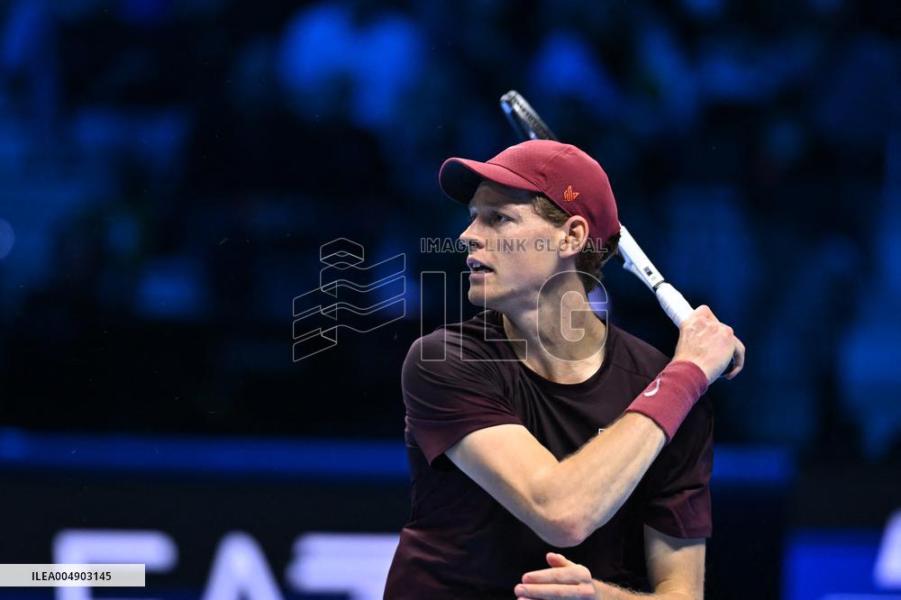 2025 Nitto ATP Finals - Jannik Sinner v Ben Shelton - Turin