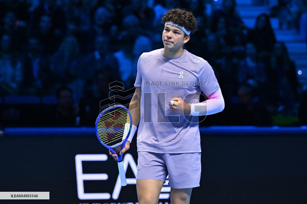 2025 Nitto ATP Finals - Jannik Sinner v Ben Shelton - Turin