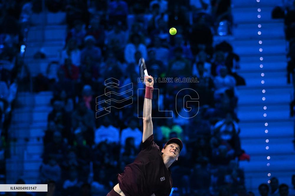 2025 Nitto ATP Finals - Jannik Sinner v Ben Shelton - Turin