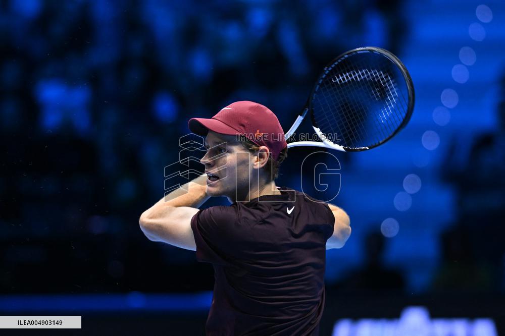 2025 Nitto ATP Finals - Jannik Sinner v Ben Shelton - Turin