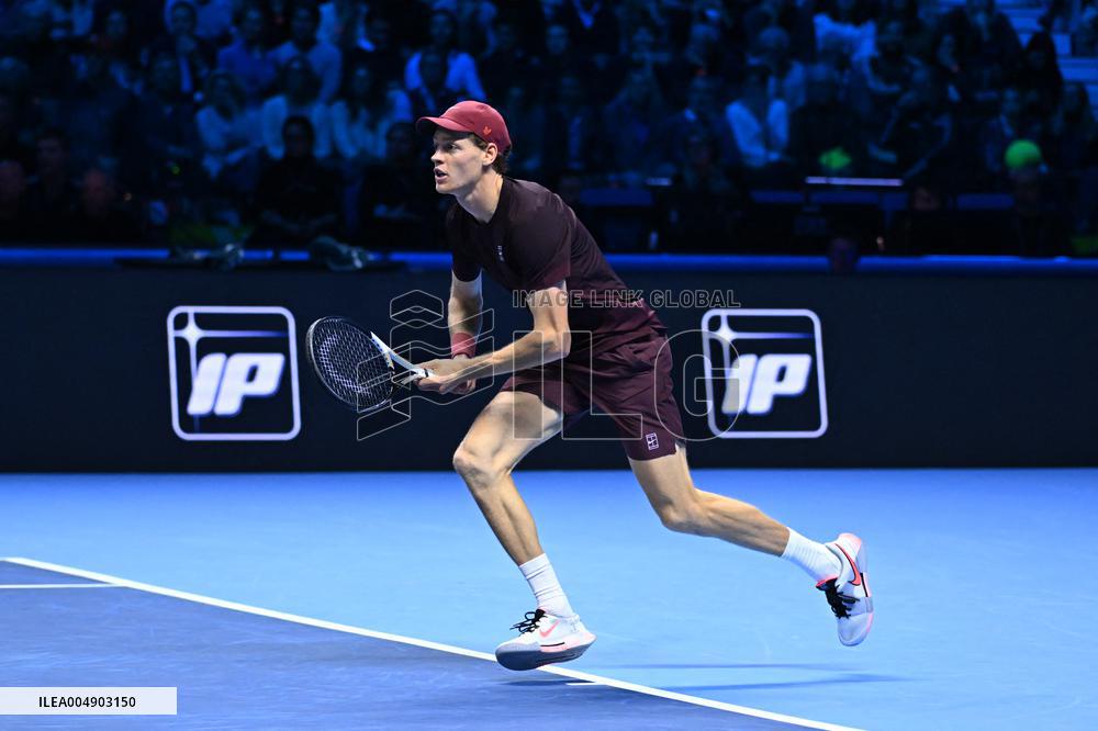 2025 Nitto ATP Finals - Jannik Sinner v Ben Shelton - Turin