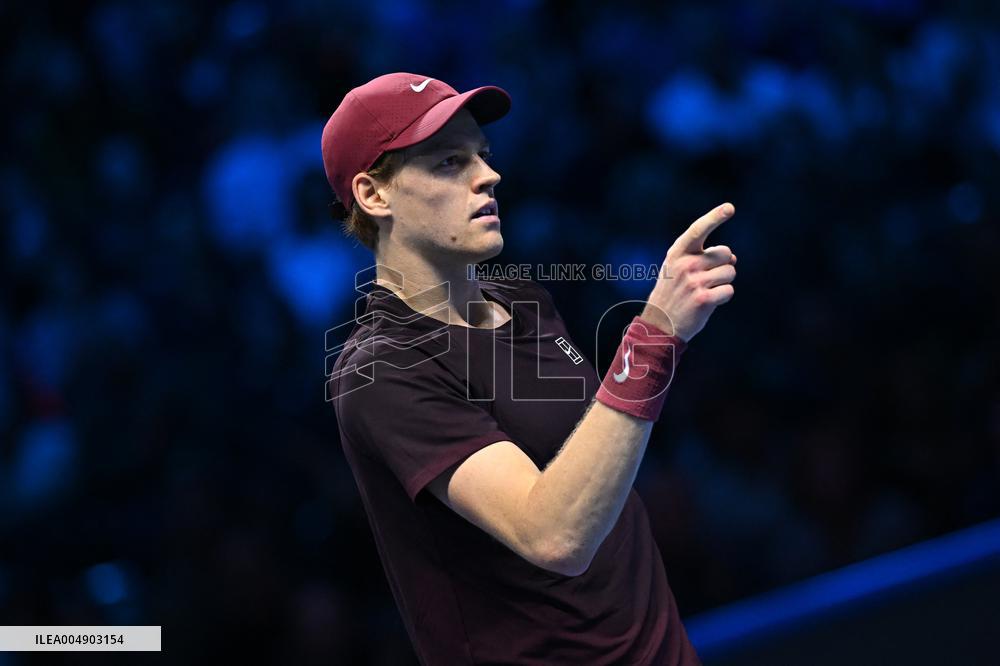 2025 Nitto ATP Finals - Jannik Sinner v Ben Shelton - Turin
