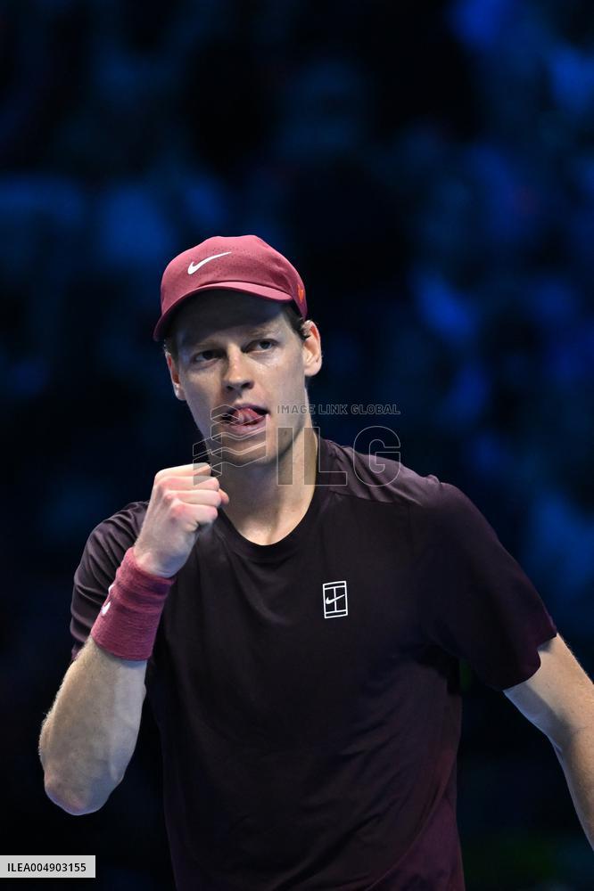 2025 Nitto ATP Finals - Jannik Sinner v Ben Shelton - Turin