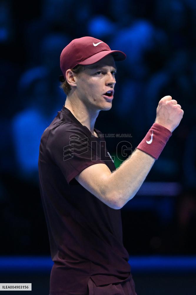 2025 Nitto ATP Finals - Jannik Sinner v Ben Shelton - Turin