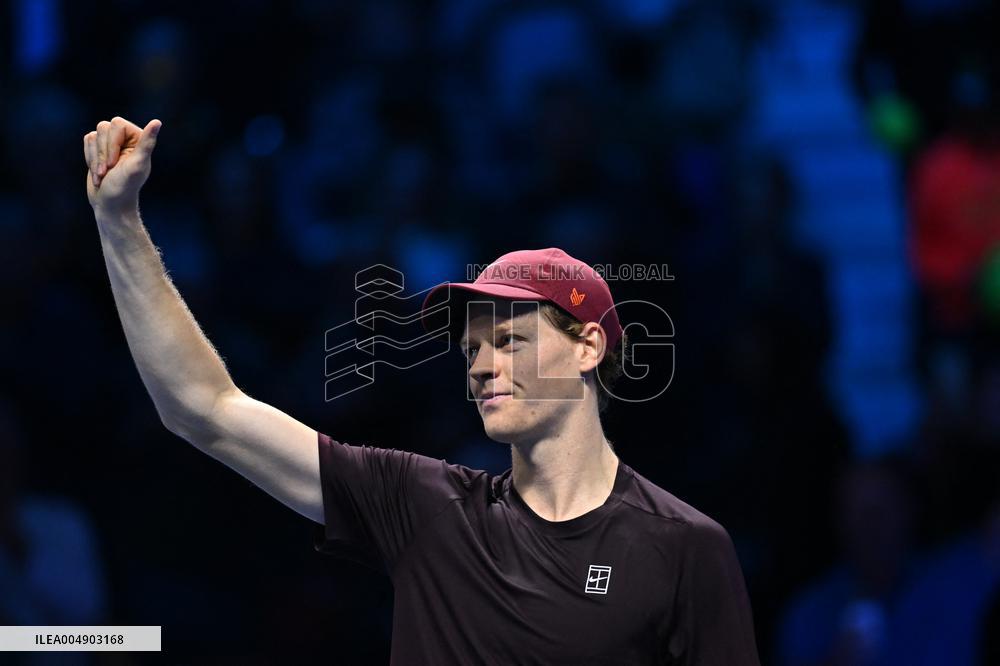 2025 Nitto ATP Finals - Jannik Sinner v Ben Shelton - Turin