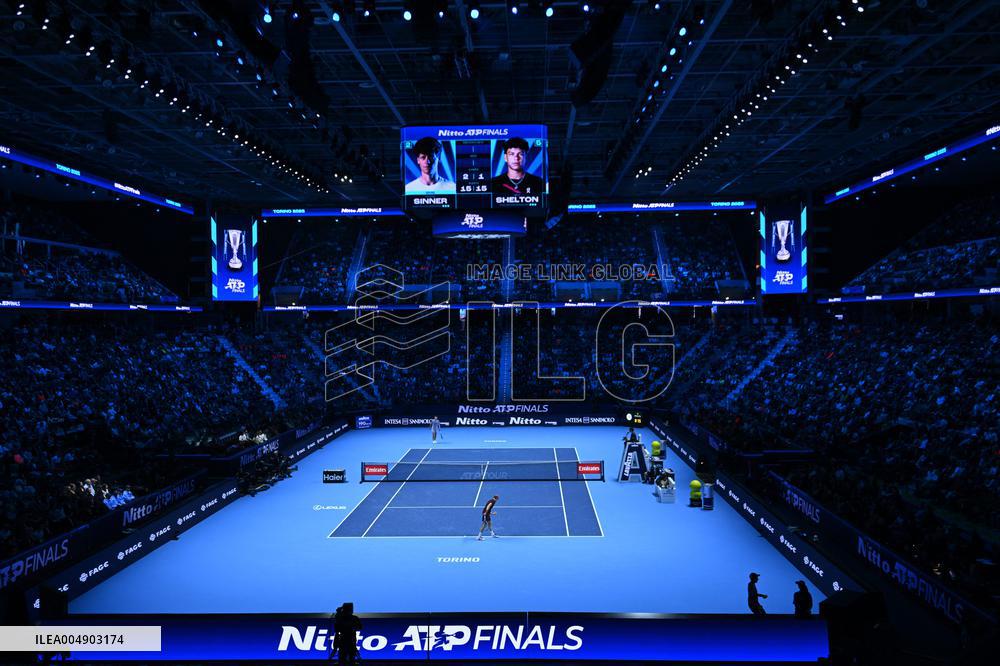 2025 Nitto ATP Finals - Jannik Sinner v Ben Shelton - Turin