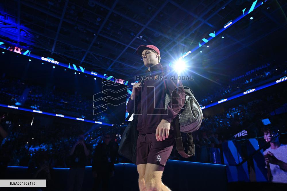 2025 Nitto ATP Finals - Jannik Sinner v Ben Shelton - Turin