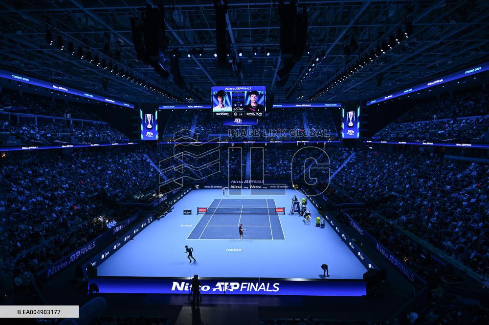 2025 Nitto ATP Finals - Jannik Sinner v Ben Shelton - Turin