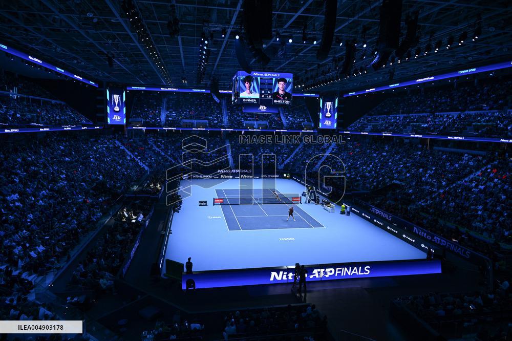 2025 Nitto ATP Finals - Jannik Sinner v Ben Shelton - Turin
