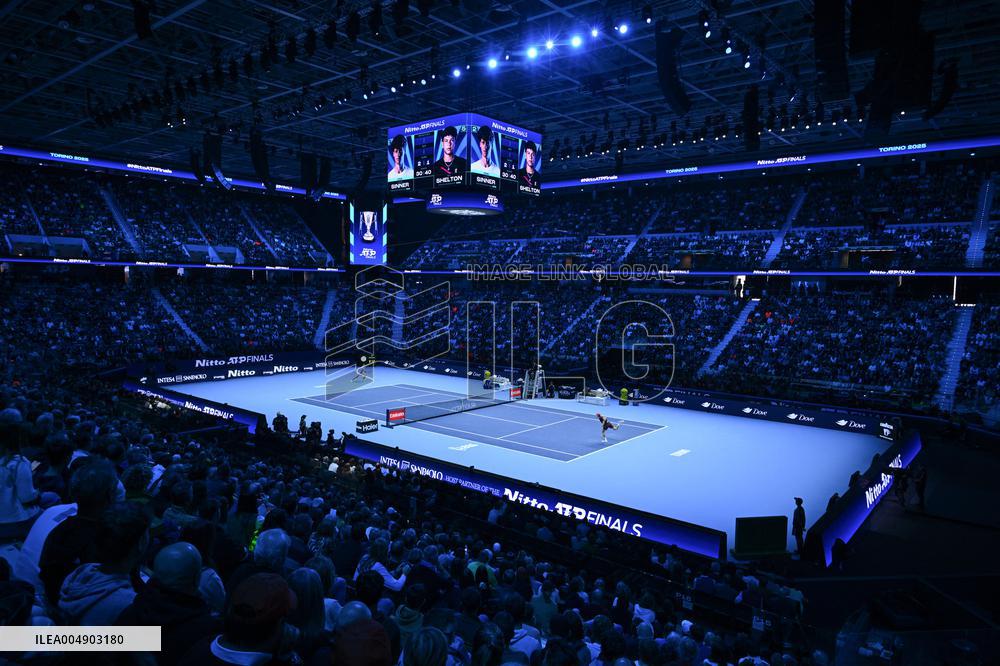2025 Nitto ATP Finals - Jannik Sinner v Ben Shelton - Turin