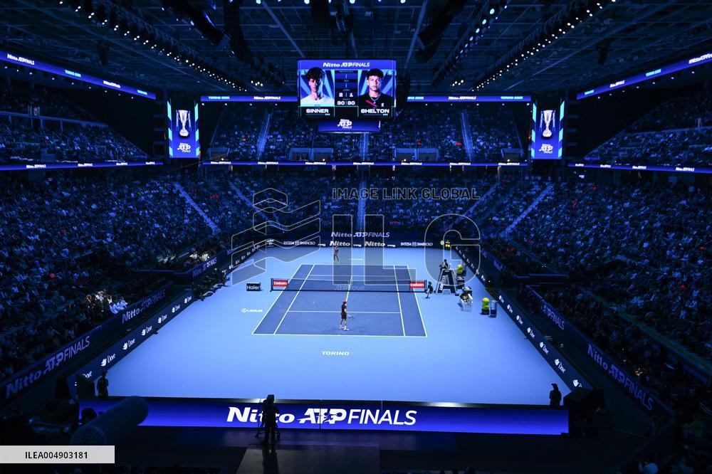 2025 Nitto ATP Finals - Jannik Sinner v Ben Shelton - Turin