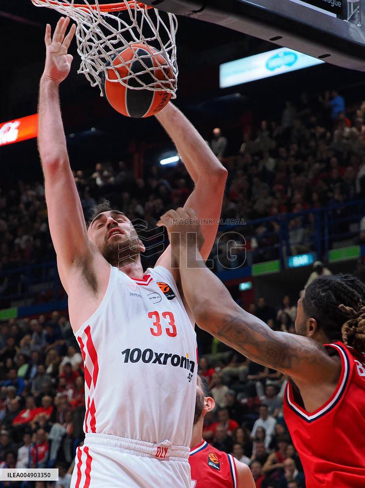 BASKET - Euroleague - EA7 Emporio Armani Milano vs Olympiakos Pireus