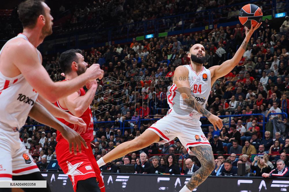 BASKET - Euroleague - EA7 Emporio Armani Milano vs Olympiakos Pireus