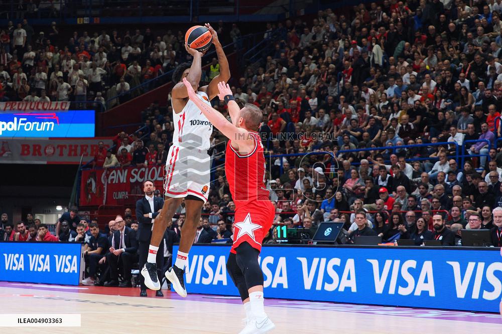 BASKET - Euroleague - EA7 Emporio Armani Milano vs Olympiakos Pireus