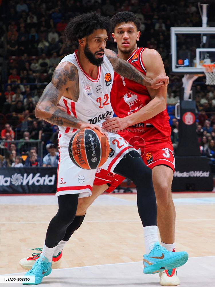 BASKET - Euroleague - EA7 Emporio Armani Milano vs Olympiakos Pireus