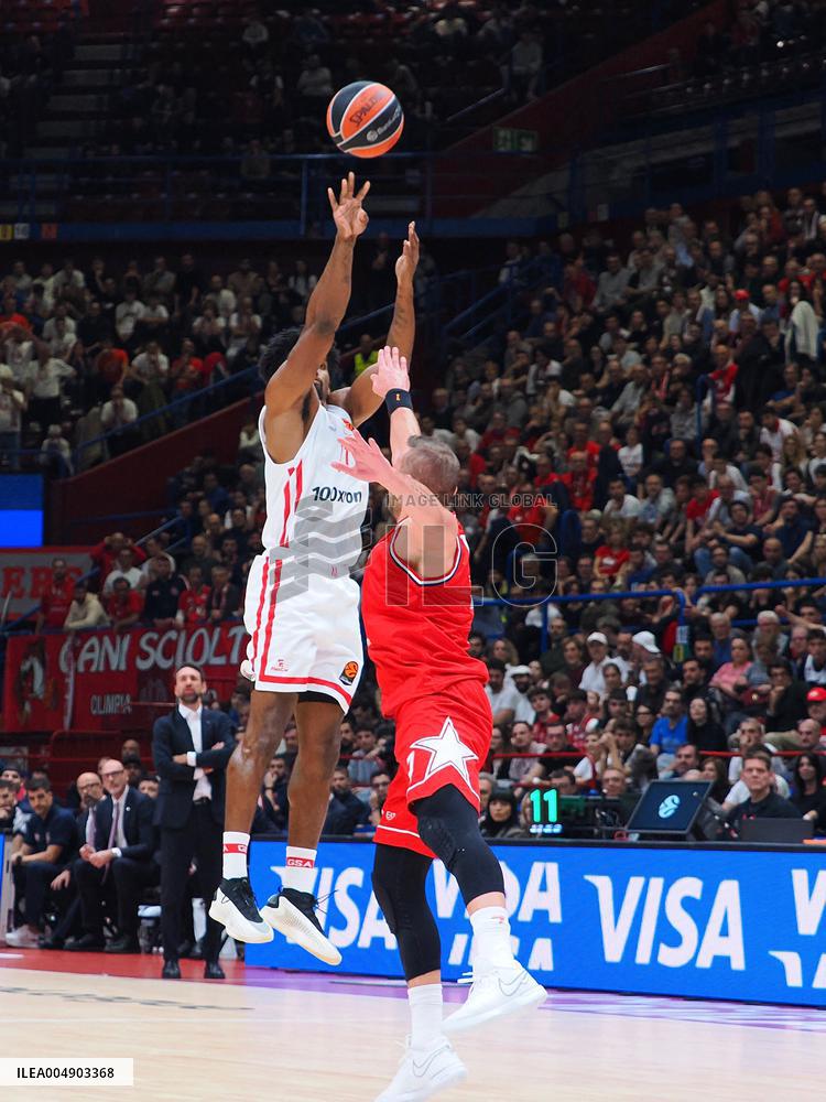 BASKET - Euroleague - EA7 Emporio Armani Milano vs Olympiakos Pireus