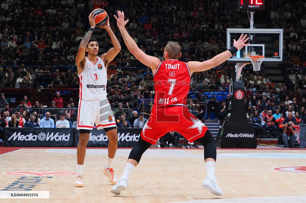 BASKET - Euroleague - EA7 Emporio Armani Milano vs Olympiakos Pireus
