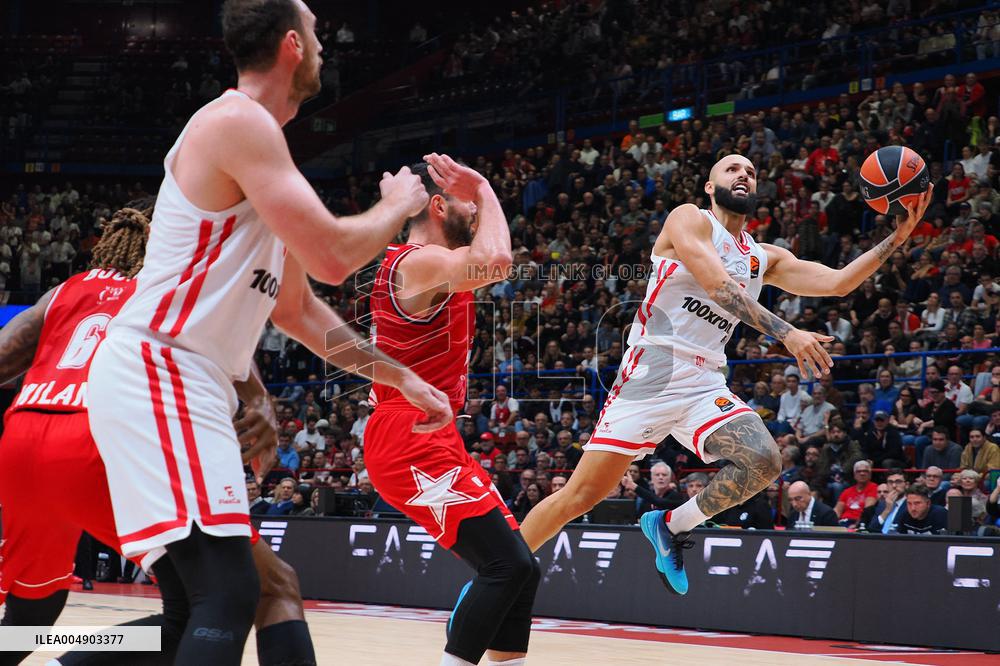 BASKET - Euroleague - EA7 Emporio Armani Milano vs Olympiakos Pireus