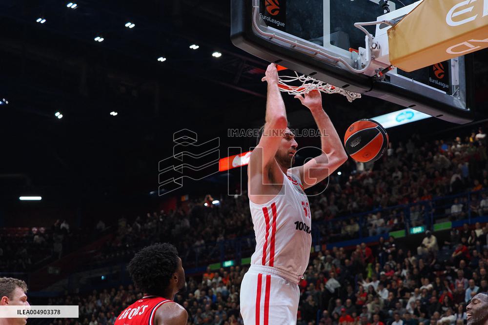 BASKET - Euroleague - EA7 Emporio Armani Milano vs Olympiakos Pireus