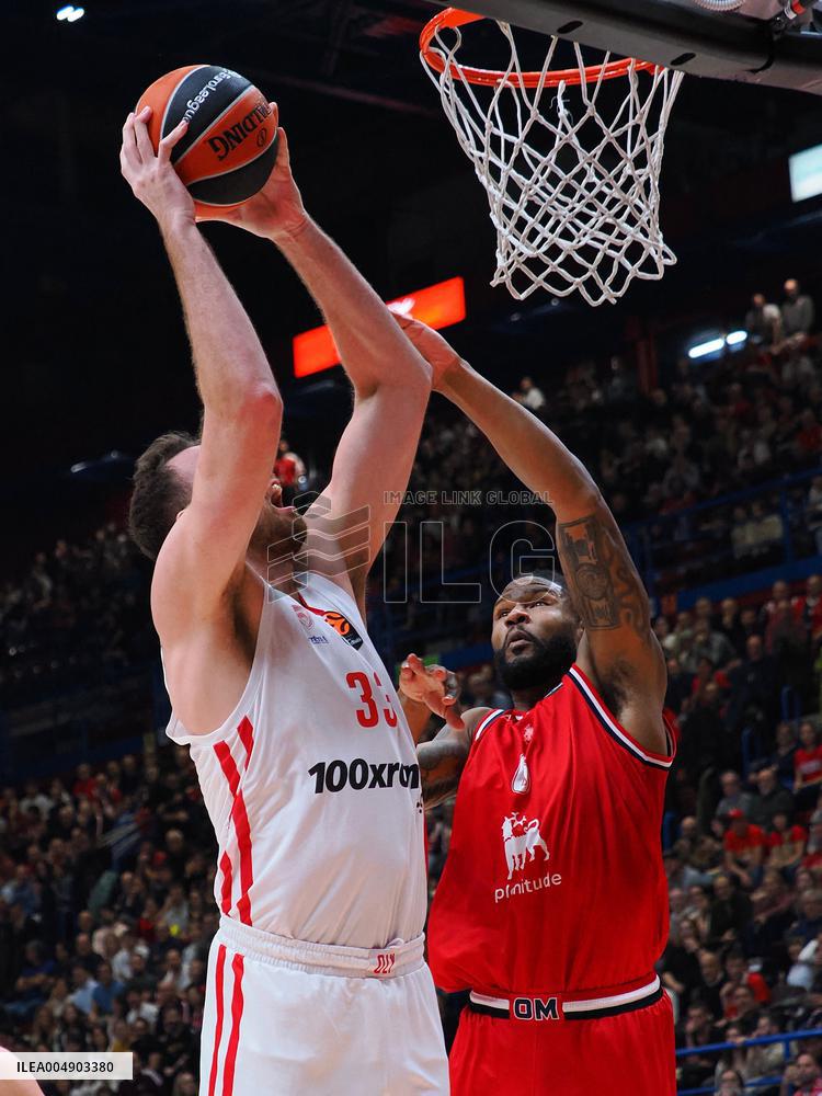 BASKET - Euroleague - EA7 Emporio Armani Milano vs Olympiakos Pireus