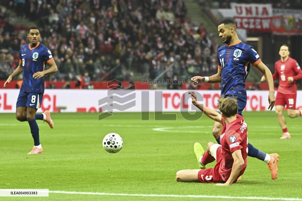 CALCIO - FIFA Mondiali - Qualifiers - Poland vs Netherlands