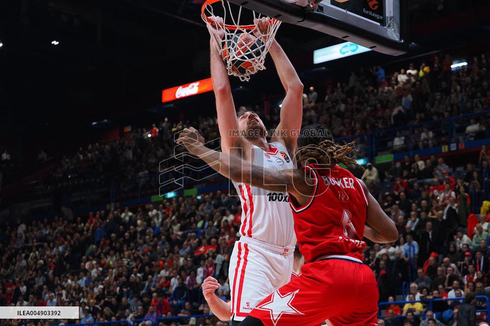 BASKET - Euroleague - EA7 Emporio Armani Milano vs Olympiakos Pireus