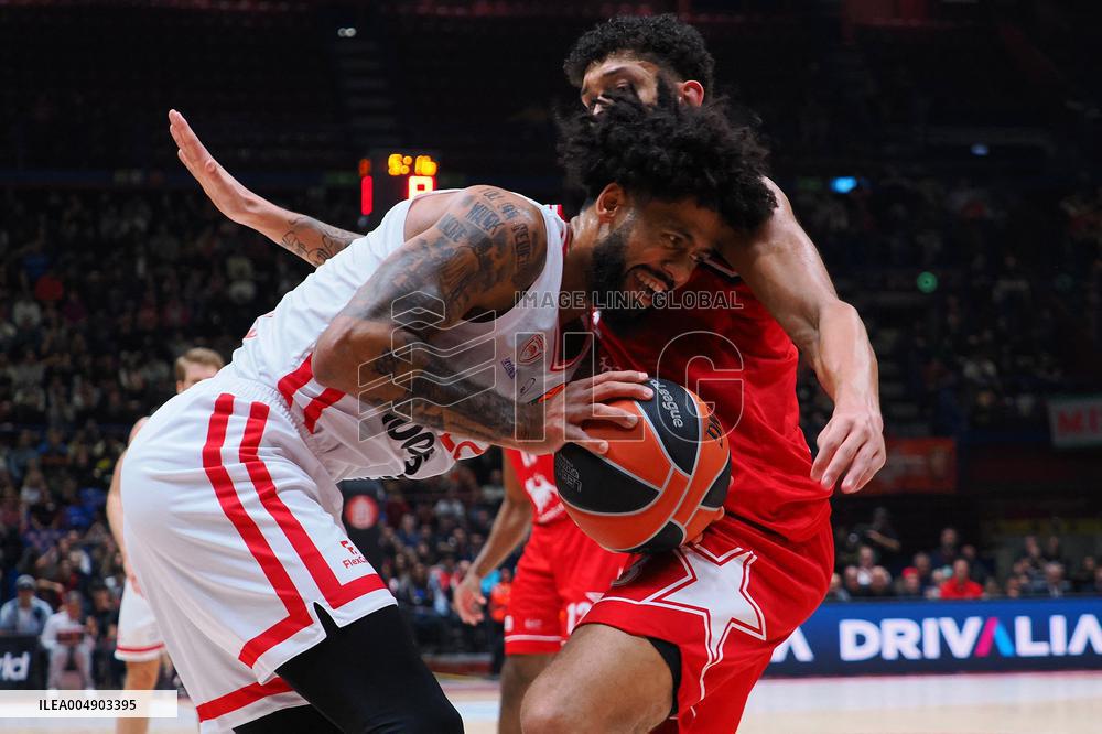 BASKET - Euroleague - EA7 Emporio Armani Milano vs Olympiakos Pireus