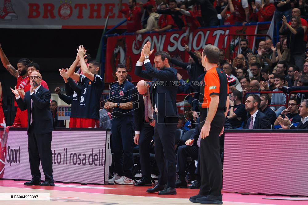 BASKET - Euroleague - EA7 Emporio Armani Milano vs Olympiakos Pireus
